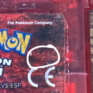 Pokémon edicion rubí gameboy advance