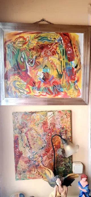 Collezione Quadri Astratti Multicolore