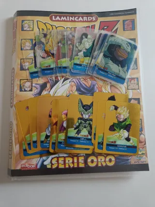 Lamincards Dragon Ball Z Serie Oro