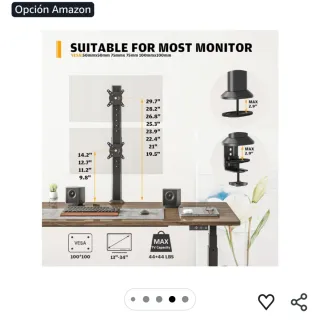Soporte Monitor HEMUDU