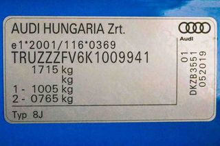 Audi TT 40 TFSI 145kW S tronic S Line Edit Roadster