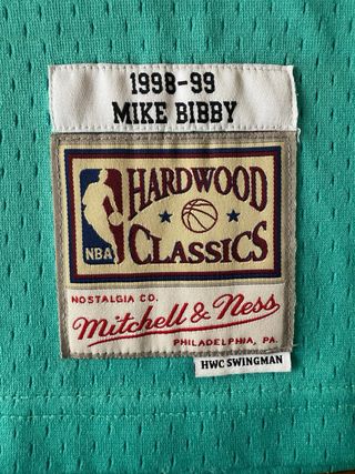 Camiseta NBA Vancouver Grizzlies 10 Bibby M