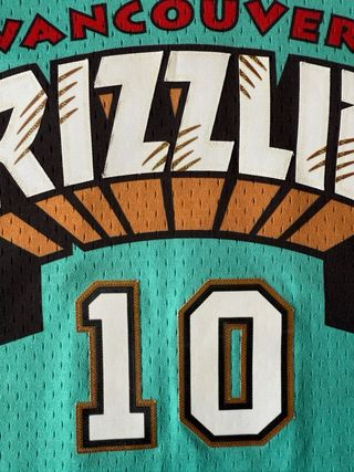 Camiseta NBA Vancouver Grizzlies 10 Bibby M