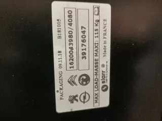 Baca furgoneta Opel, Peugeot, Citroën, Toyota