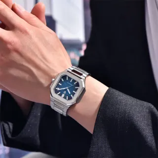 Reloj Pagani Design Hombre Azul y Plateado