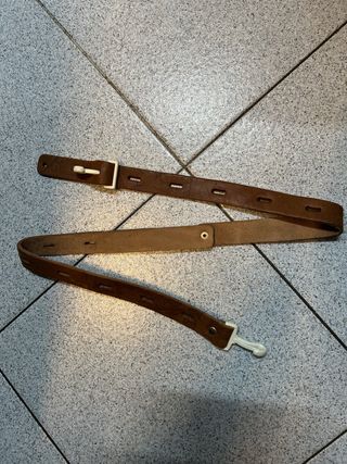 Tracolla Sax Pelle Cuoio