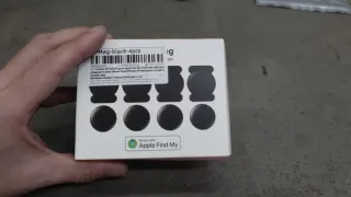 4x Rastreadores GPS Magnéticos Negros Sólo Apple