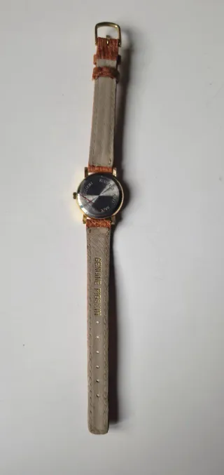 Orologio faccina sorridente cinturino marrone