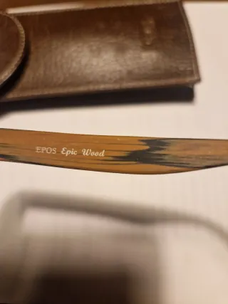 Occhiali EPOS in legno originali