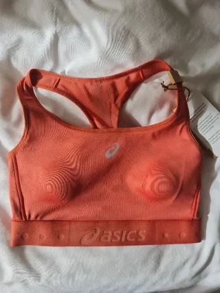 Top deportivo Asics naranja talla S
