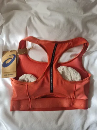 Top deportivo Asics naranja talla S