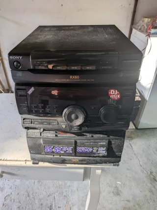 Stereo Sony RX80 MHC-RX80 Vintage