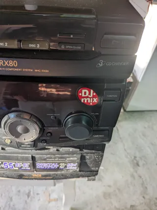 Stereo Sony RX80 MHC-RX80 Vintage