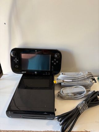 Nintendo Wii U Console Nera