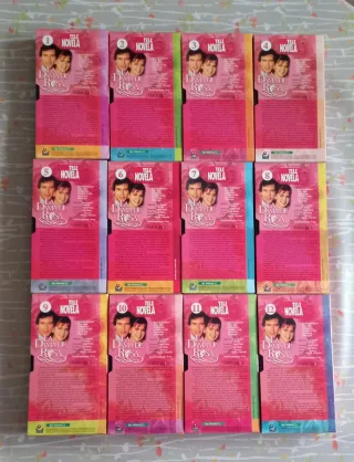 La Dama de Rosa - Tele Novela VHS (12 videos)
