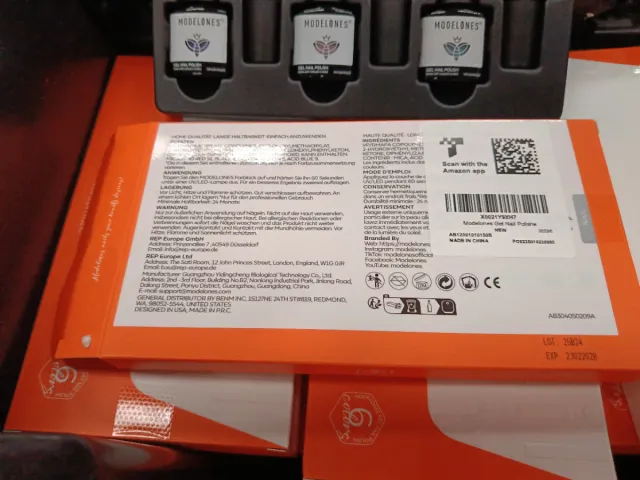 Set 6 Esmaltes Gel Nail Polish MODELONES