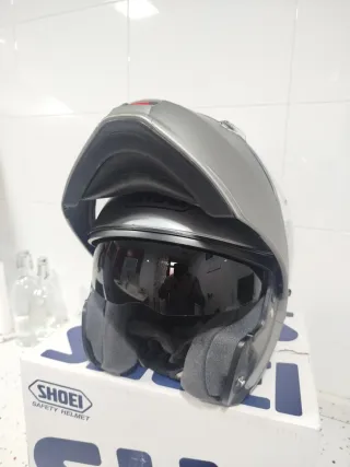 Casco Modular Shoei Neotec Talla L gris mate