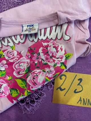 T-shirt bambina 2/3 anni Amsterdam