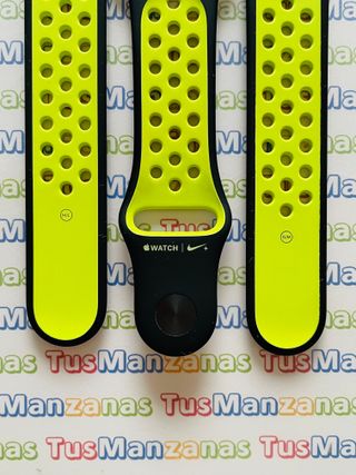 Correa Nike Sport Band Negra/Voltio 38mm