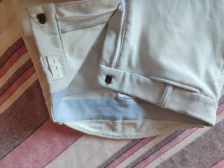 Pantalón hípica niña Años 12-13 años blanco