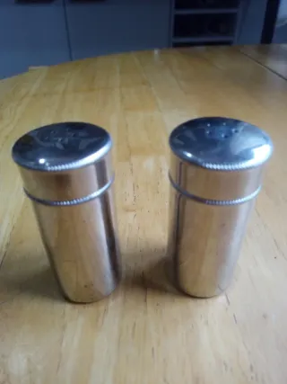 Antiguo estuche de afeitado de viaje