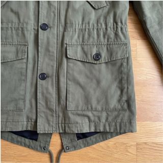 Parka verde Zara