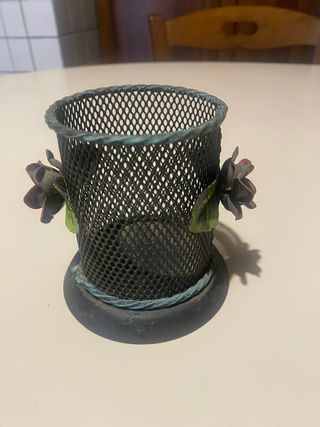 Porta grissini vintage in ferro