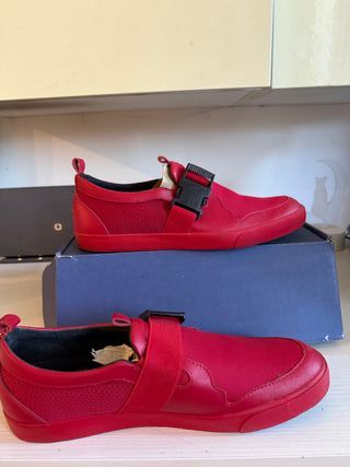 Scarpe Trussardi Uomo Rosse