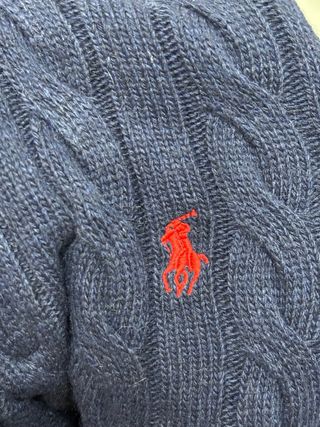 Polo Ralph Lauren Jersey Azul Cable Knit