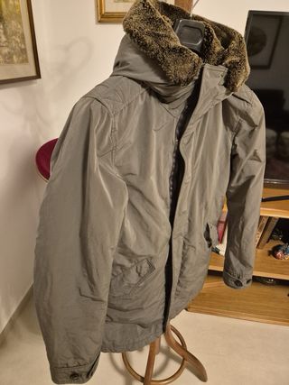 Parka Woolrich verde oliva