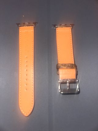 Correa Louis Vuitton para Apple Watch Marrón