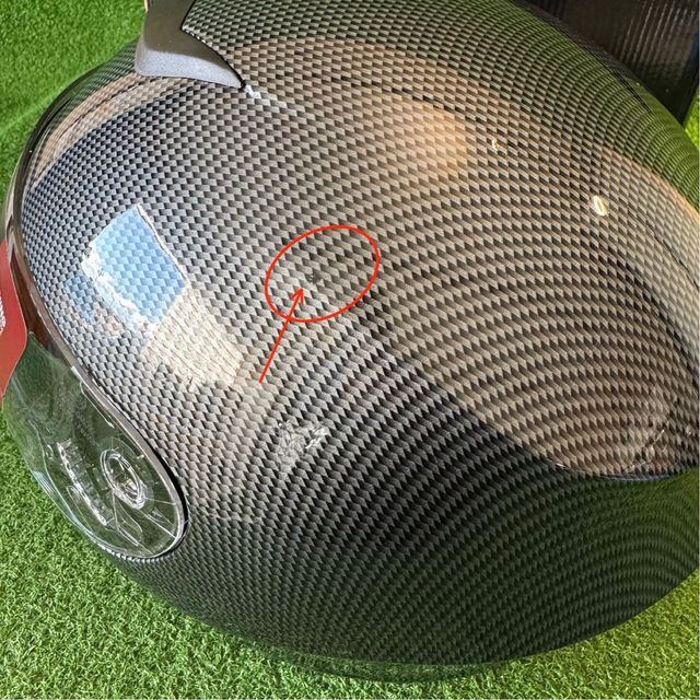 Casco Moto Integral Favoto Fibra Carbono M