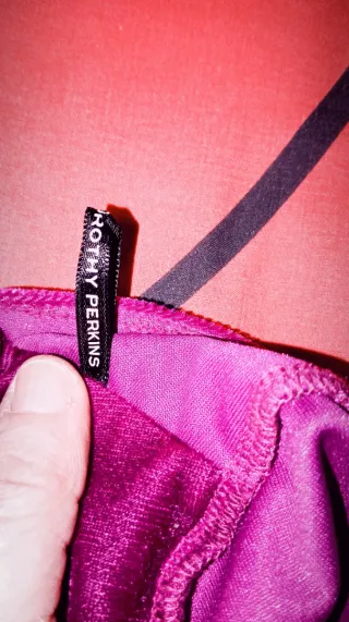 Vestido fiesta/coctel rosa con pedrería