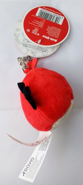 Portachiavi Peluche Angry Birds Rosso