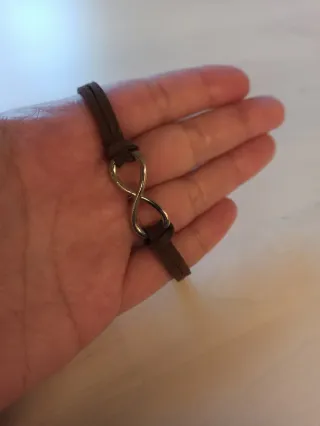 Braccialetti Infinito Pelle Scamosciata 3 Pz