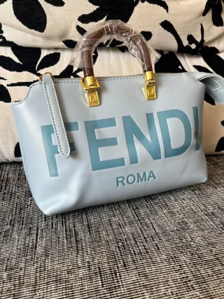 Borsa Fendi Roma Marrone