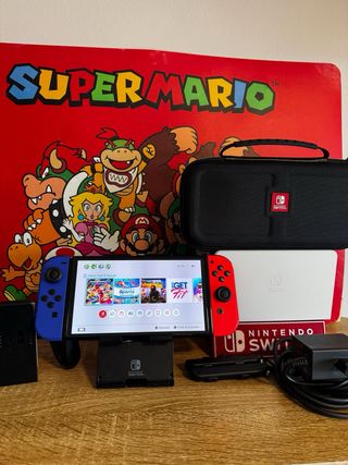 Nintendo Switch Oled + accesorios Perfecto estado
