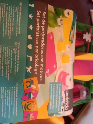 Set de perforadoras con motivos