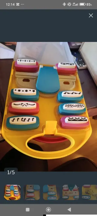 Set de perforadoras con motivos