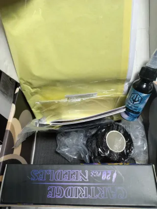 Kit Máquina Tatuaje Inalámbrica Poseidón