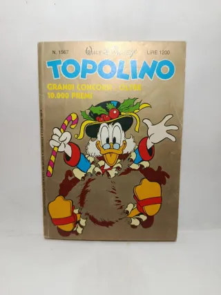 3 fumetti Topolino "SERIE ORO" n. 1567 - 68 - 69