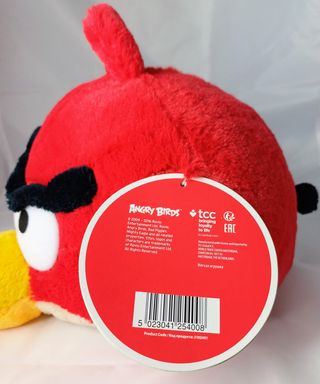 Red - Peluche - Angry Birds - Rosso