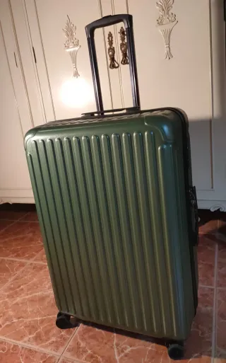 Maleta grande verde 25kg