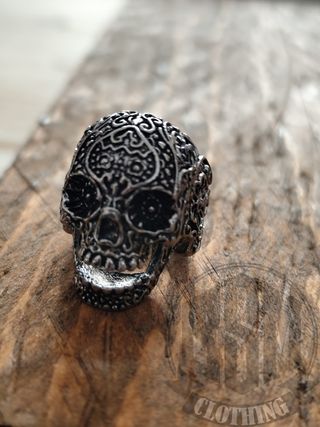 Anello skull mexican