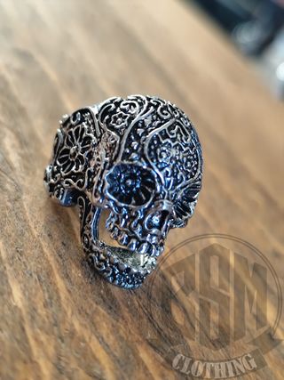 Anello skull mexican