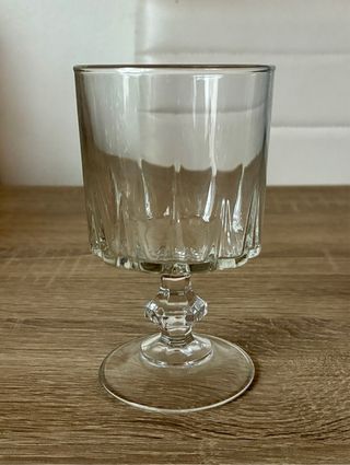 Pareja de Copas de Cristal Vintage - Estilo Retro