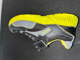 Scarpe Geox bimbo nere e gialle