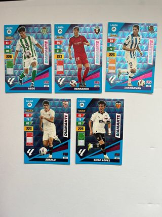 Lote Adrenalyn Diamante Panini 23-24