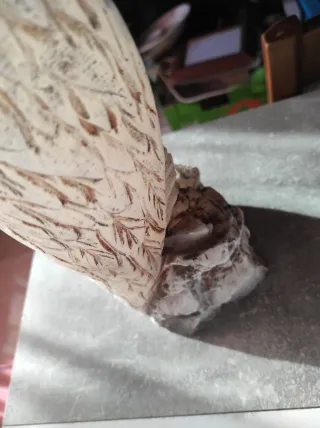 Águila de alabastro antigua