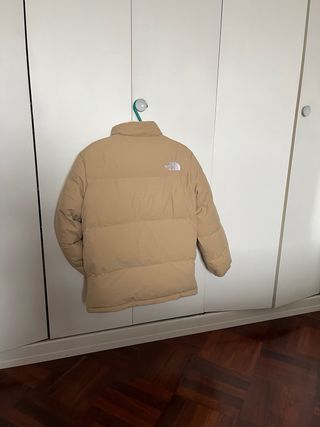 Chaqueta The North Face beige chico